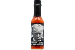 President Trump's Not Guilty Hot Sauce: The Perfect Sauce for Patriots