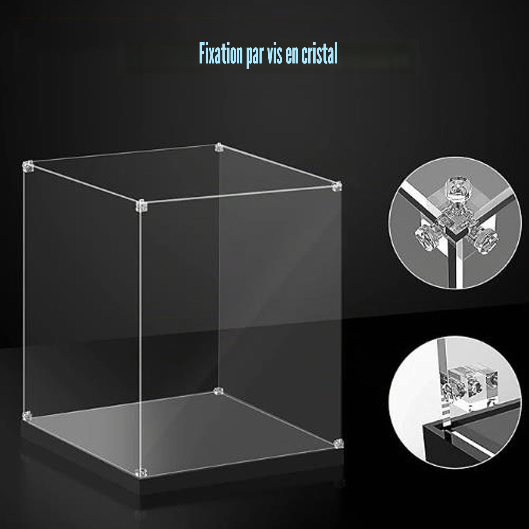Vitrine en Acrylique Transparent pour #10294 Titanic, boîte de Rangement Anti-poussière et Support Mural, 140 x 19,8 cm