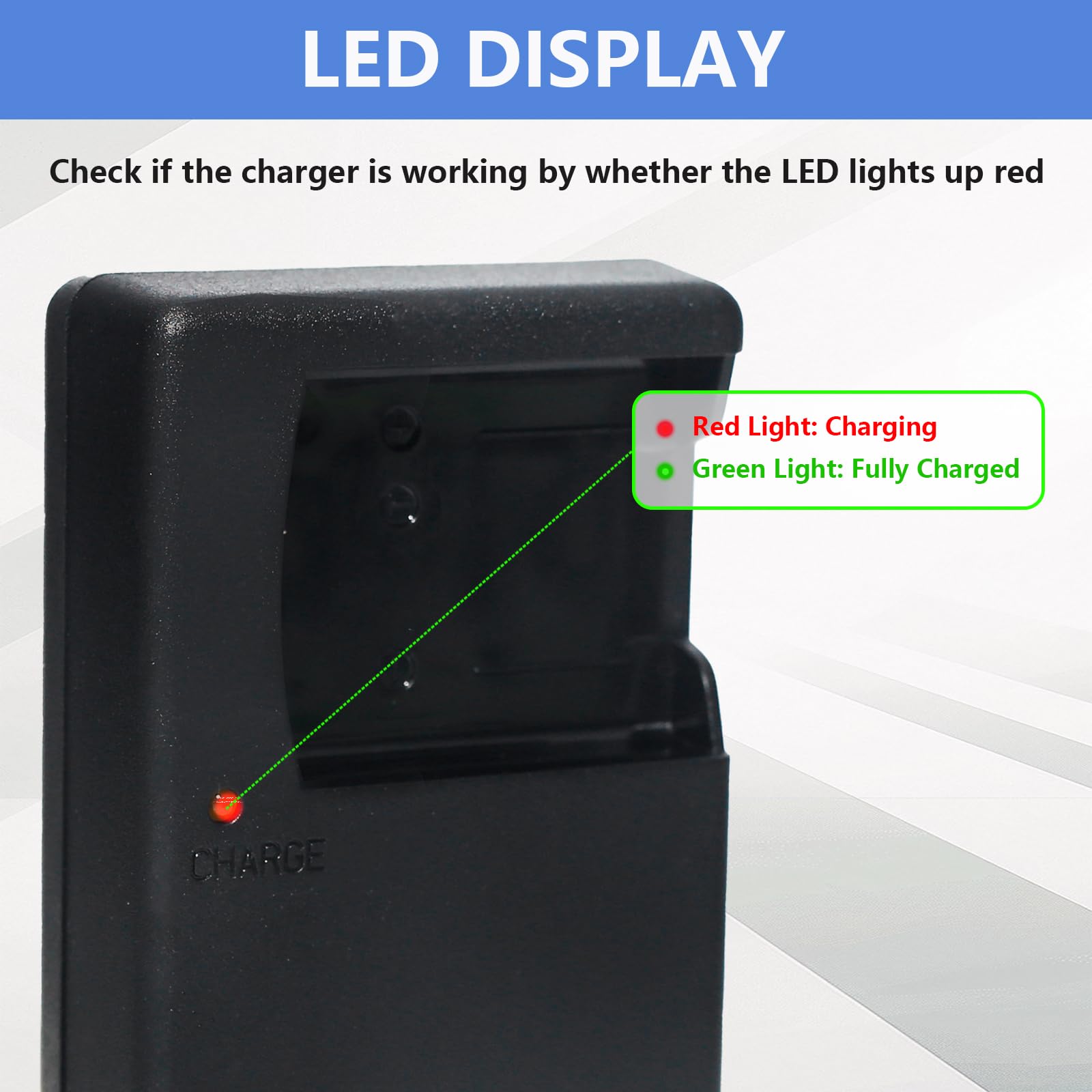 Chargeur Rapide MH-63 Compatible Nikon EN-EL10 - Pour Appareils Coolpix S60, S80, S200, S210, S220, Etc. - Protection Surcharge, Court-circuit - 4