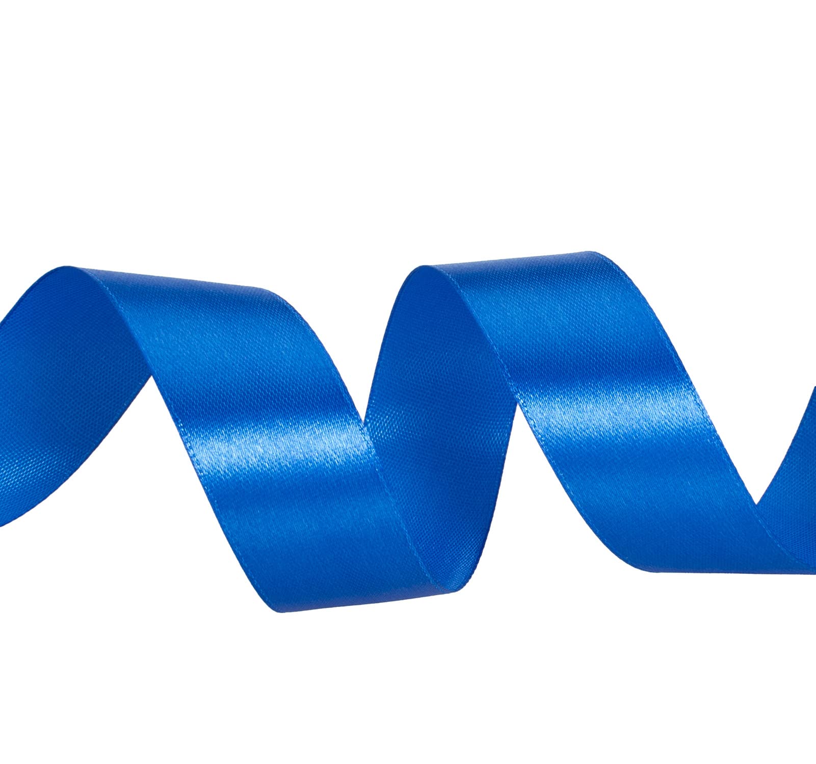 YASEO 1 Inch Royal Blue Solid Satin Ribbon, 50 Yards Craft Fabric Ribbon for Gift Wrapping Floral Bouquets Wedding Party Decoration