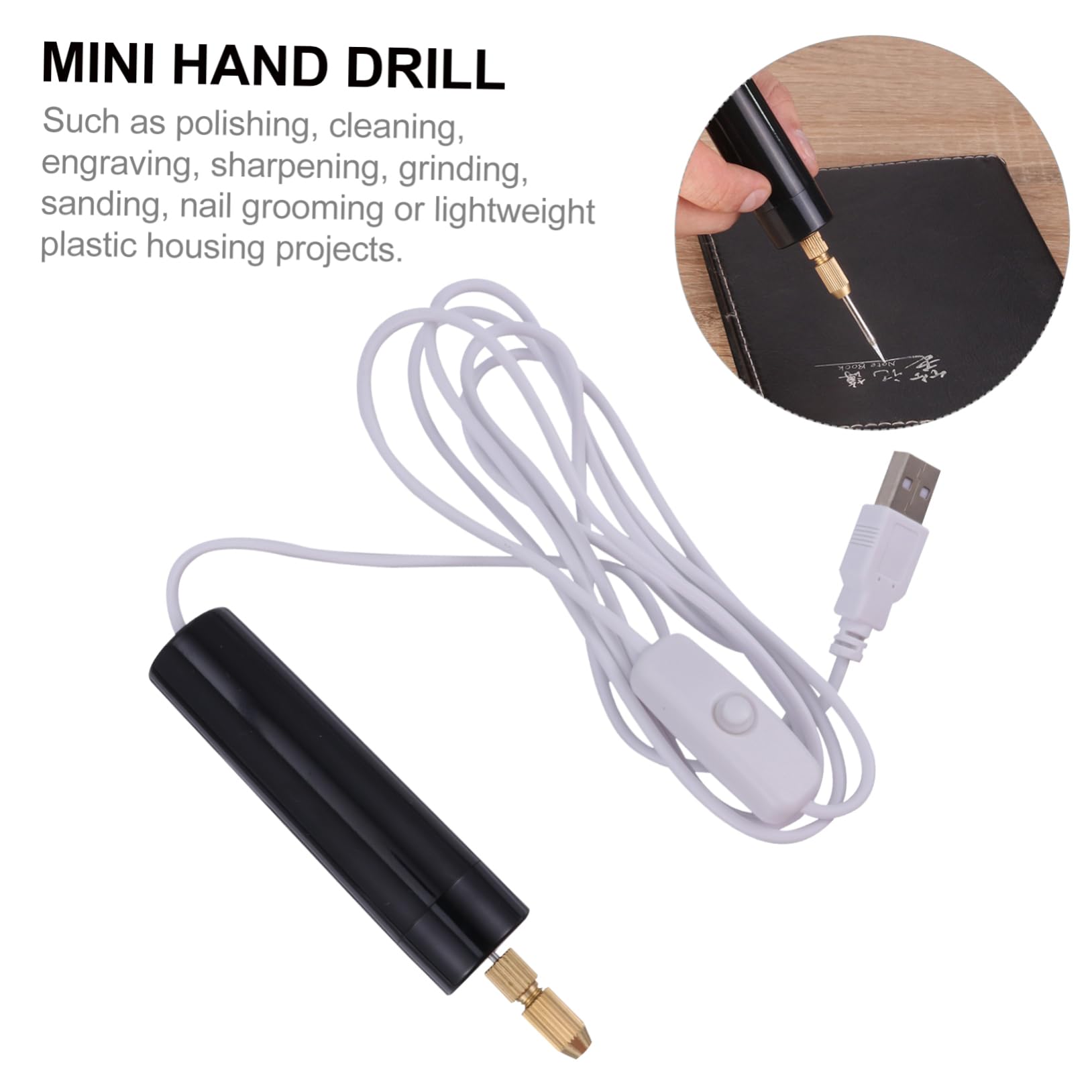 SHINEOFI 3 Set Mini Trapano Elettrico Portatile Senza Filo Da Completo Con Accessori Per Intaglio Te Trapano Usb Per Hobby 115 Pezzi * 3