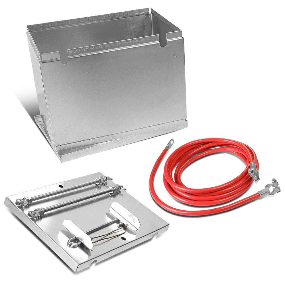 Semi-Polish Battery Box Relocation Kit (Aluminum Box)