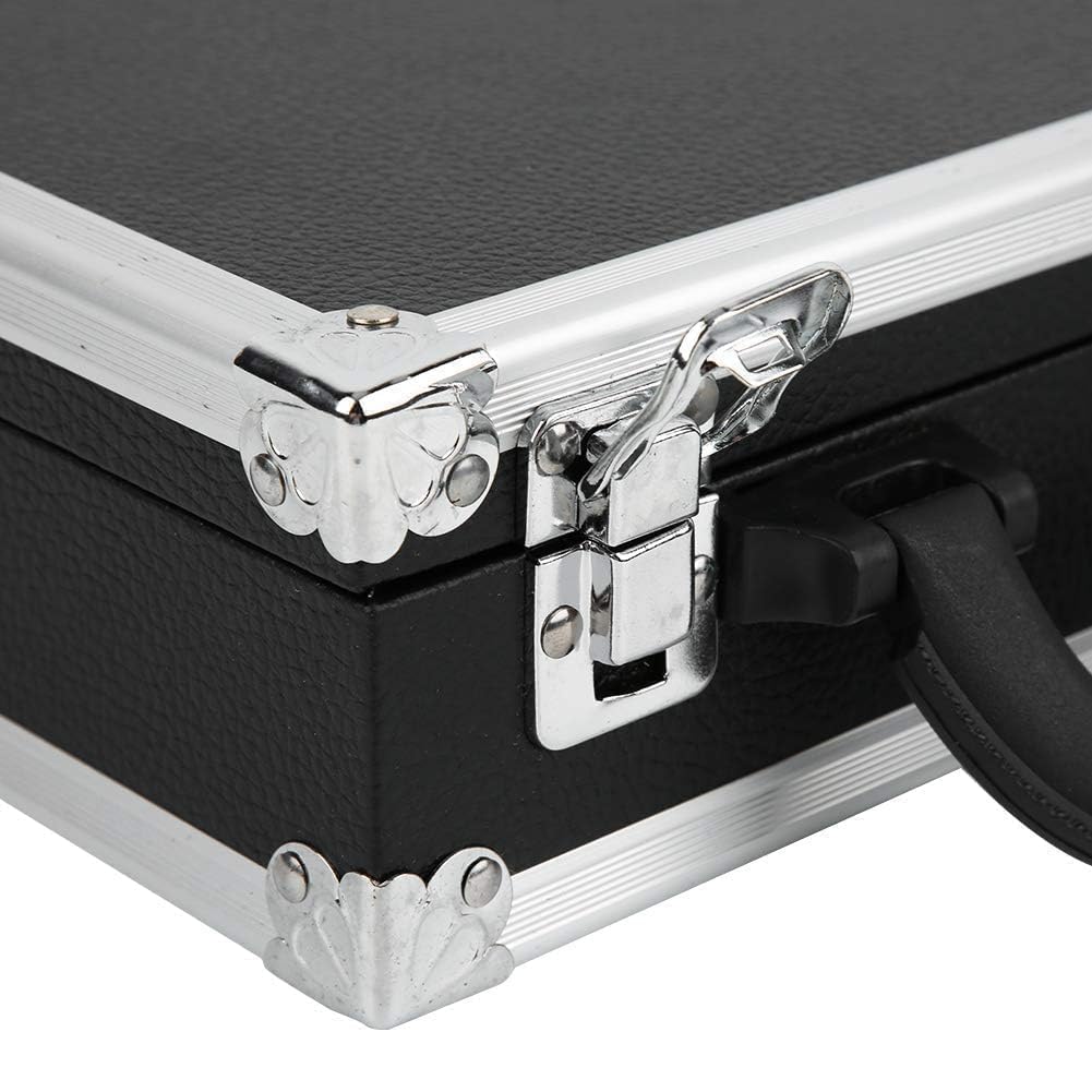 Agatige Boîte De Rangement Peut Contenir 16 Boules pour Balles Billard Pool Ball Holder Box Holder Container avec Poignée De Transport pour Billard, Boîte De Rangement De Boules De Billard Snooker