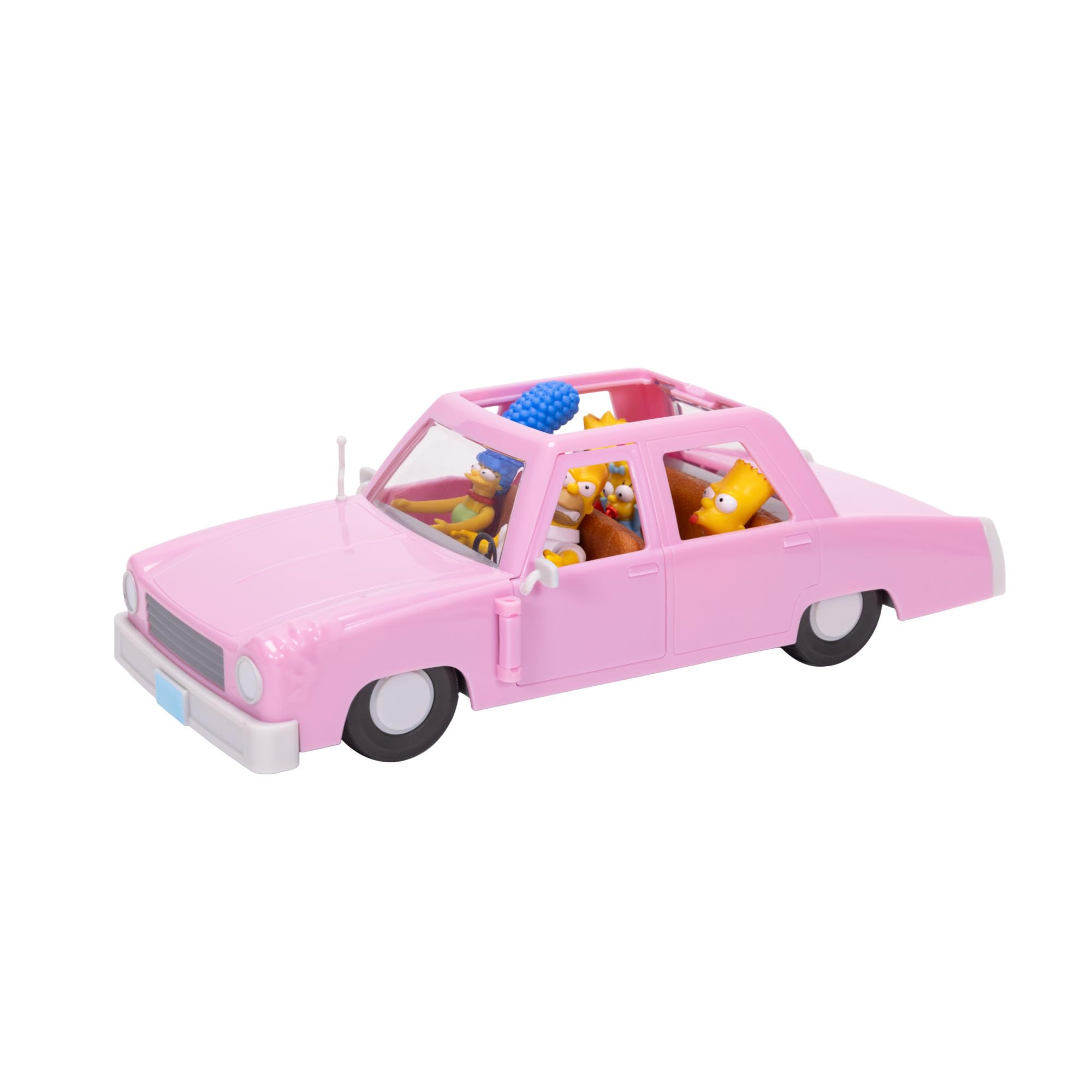 The Simpsons Famiglia figure con veicolo berlina Playset