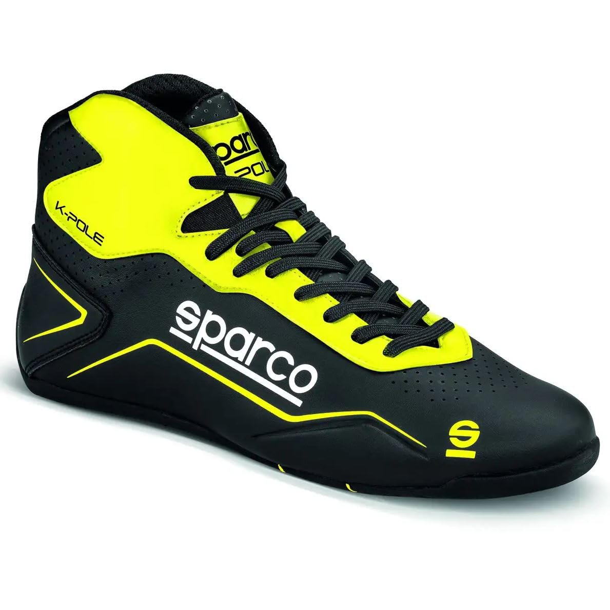 Sparco Scarpe Kart K-Pole Taglia 46 Nero/Flu