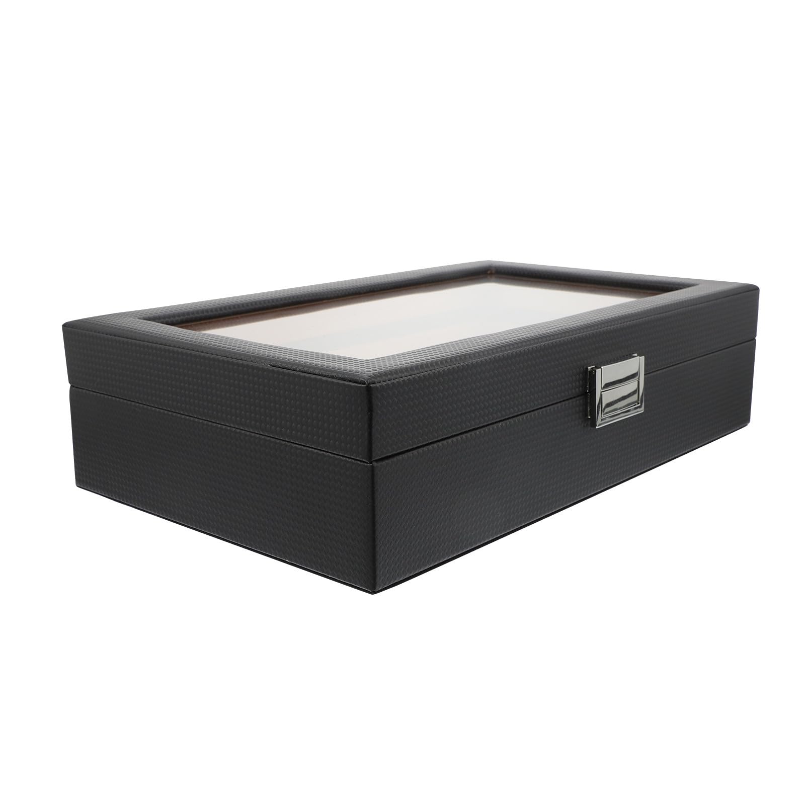 Balacoo Caja para Coleccionar Relojes y Gafas, 6 Ranuras, Pu