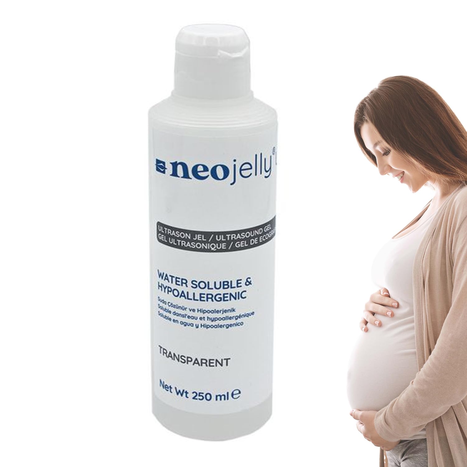 Fetaler Doppler 3 MHz + Gel 250 ml – Hören Sie den Herzschlag des Babys zu Hause (1)