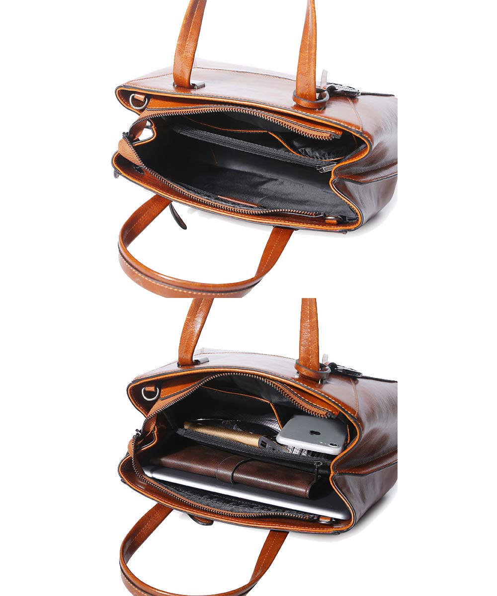 Borsa a mano con Tracolla da Donna Piccola Brose a spalla in Pelle