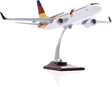 Zekupp Boeing 737-800 Almanya Tasar ml  U ak Maketi, 1/100  l ek Model U ak, Havac l k Merakl lar   in Hediye, Koleksiyoner Hediyesi ZU-UCK0