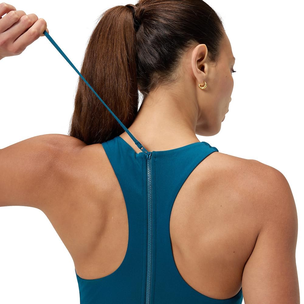 Speedo Damen Racer Zip Badeanzug Bademode (1 Stück)