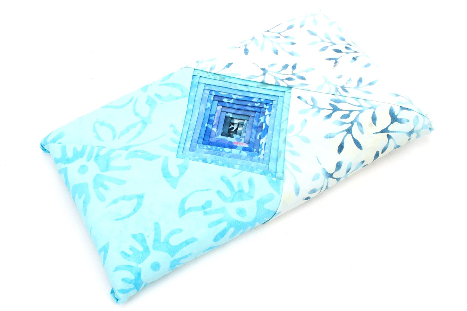 LOUDelephant Cotton Batik Pre Cut Fabric Bundles - Layer Cake - Blue