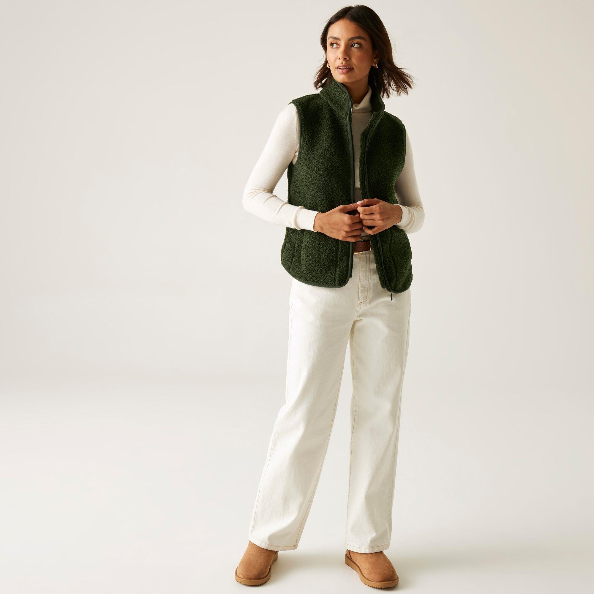Regatta WMS BW Frankie Borg Gilet sans Manches en Polaire pour Femme