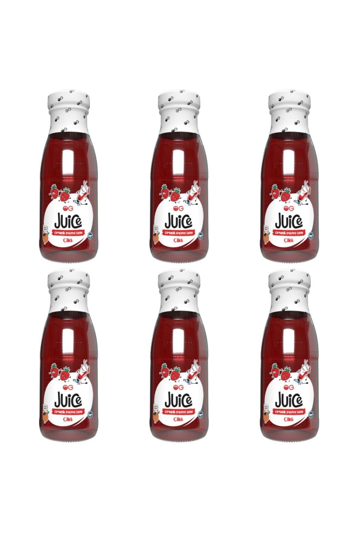OG 6'lı Organik Çilek Suyu 250 ml