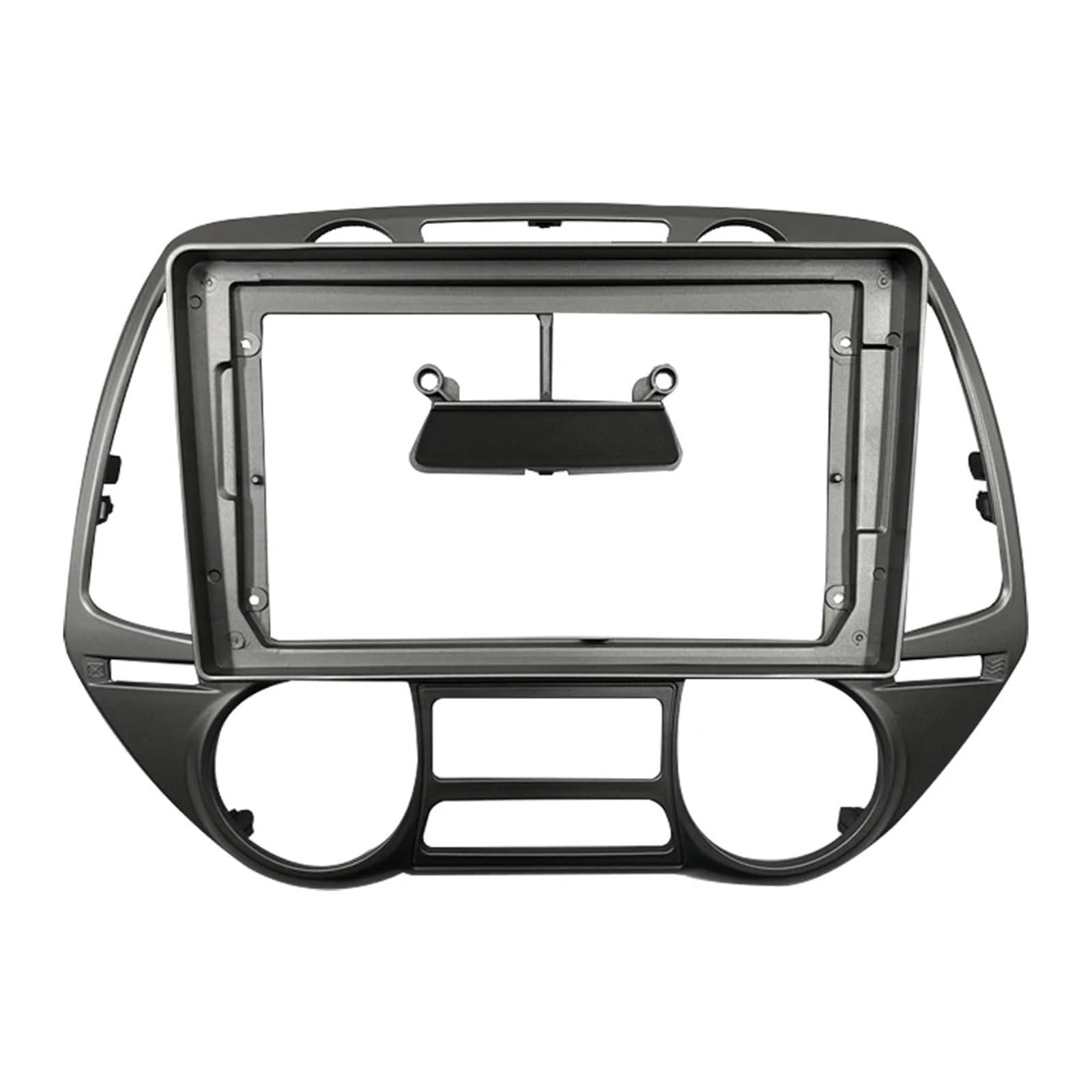 Samochodowe ramki montażowe Pasuje do Hyundai I20 2008-2011 Android Big Screen Radio Dash Panel montażowy 9-calowy kabel ramy deski rozdzielczej samochodu Rama panelu radia(AT Frame)
