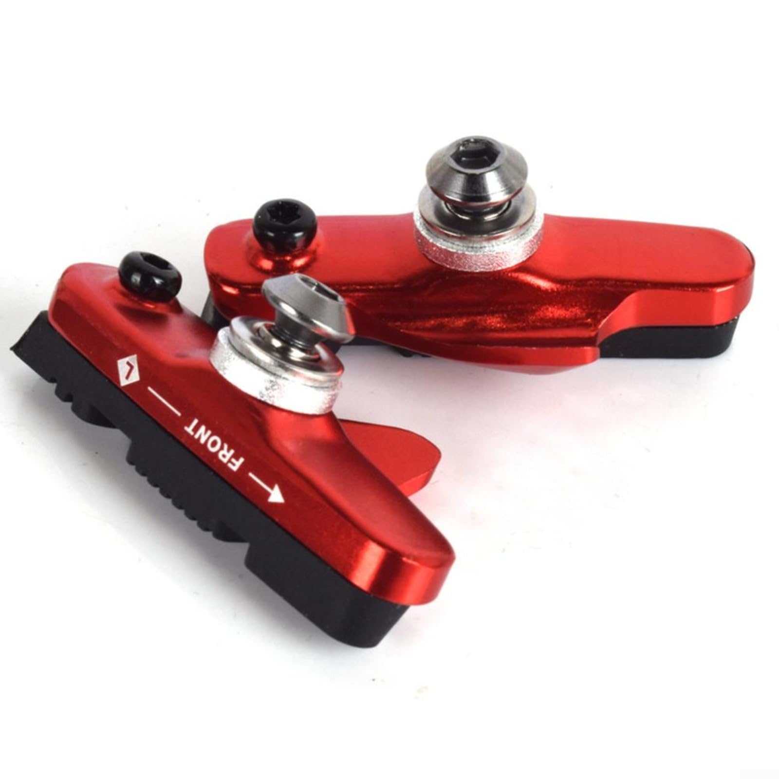 Fesatccoz V-Brake Bremsbeläge 55,4mm – Leise, Rutschfest, Für MTB & Rennrad, Inkl. 2 Beläge