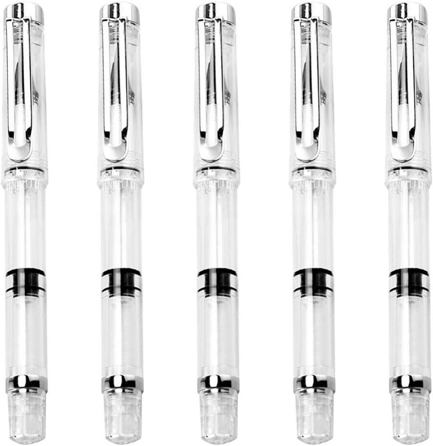 Pluma Estilográfica Fountain Ink Brush Pen, 6pcs Fountain Pen Type