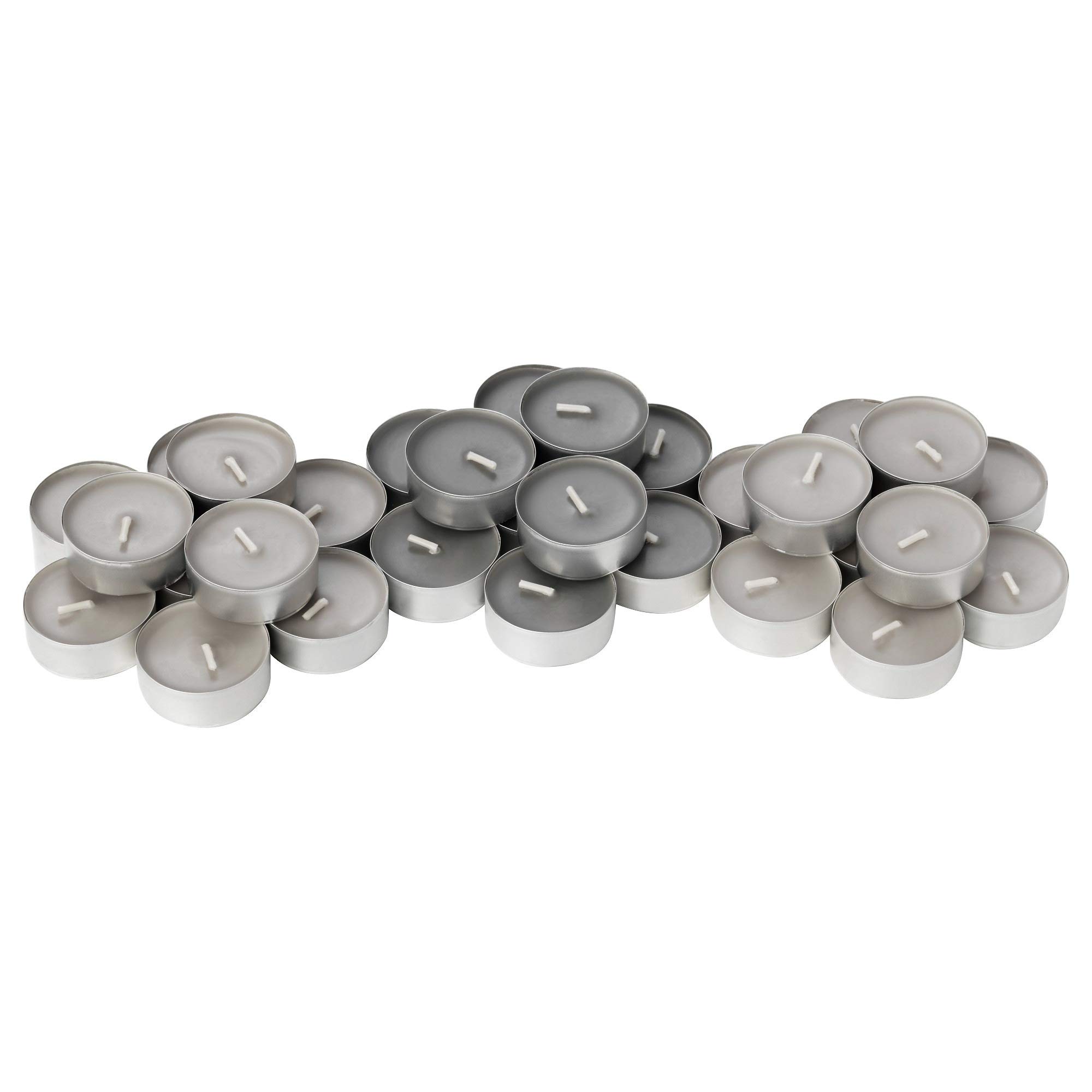IKEA. 703.399.60 Sinnlig Scented Tealight, Nutmeg and Vanilla, Gray