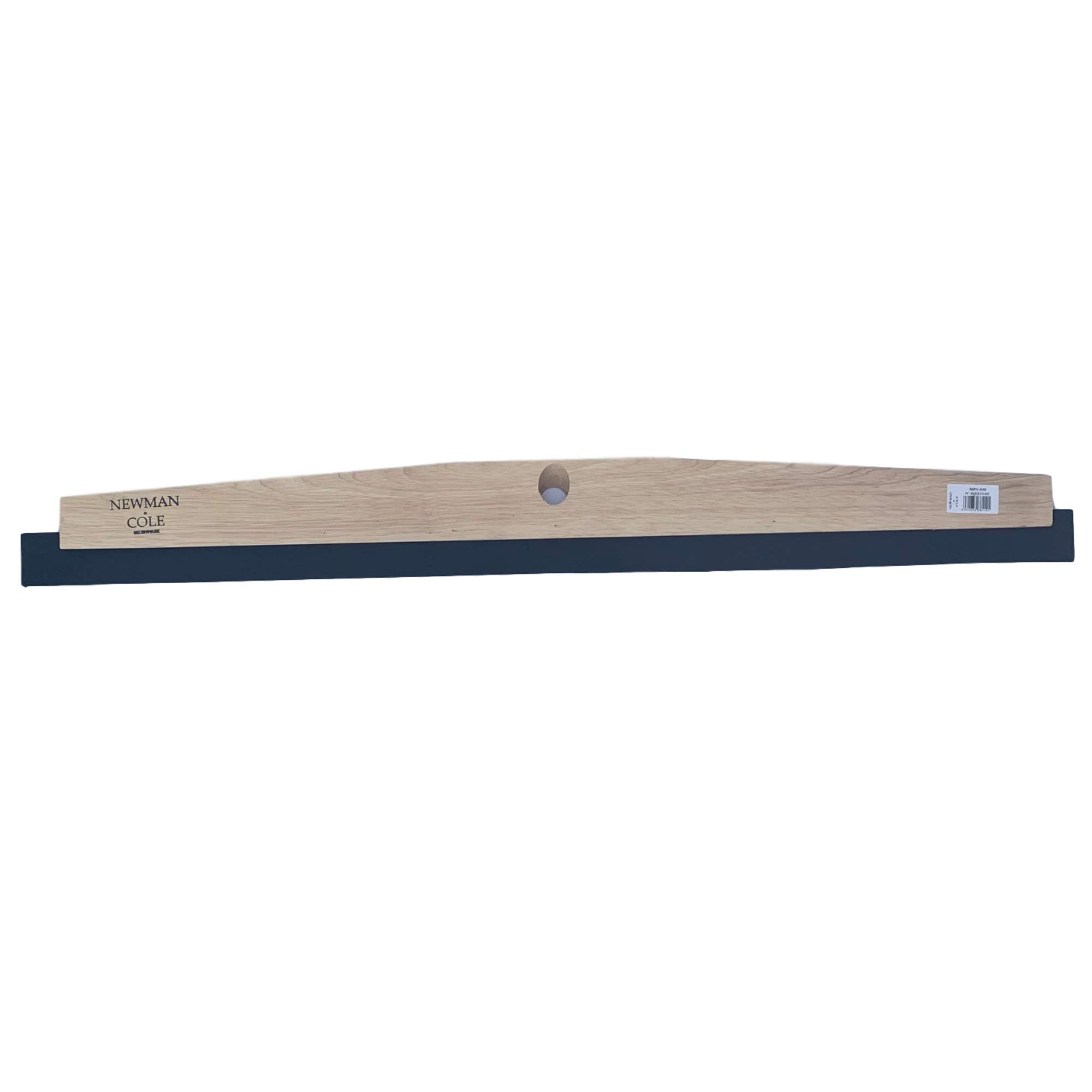 Newman And Cole Black Newman & Cole Wooden Floor Squeegee Heavy Duty Head With Rubber Squeegee Blade - Ideal For Outdoor Wet Room Swimming Pool Etc. Available In 12", 18", 24" & 36" (36" / 91Cm Squeegee Head)