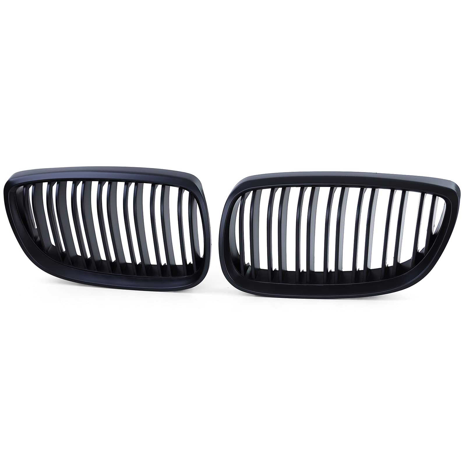 Doppelsteg Kühlergrill Performance Schwarz für 3er BMW E92 E93 2005-2010