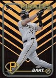 2024 TOPPS UPDATE HOLIDAY #US122 JOEY BART PITTSBURGH PIRATES BASEBALL OFFICIAL TRADING CARD OF MLB