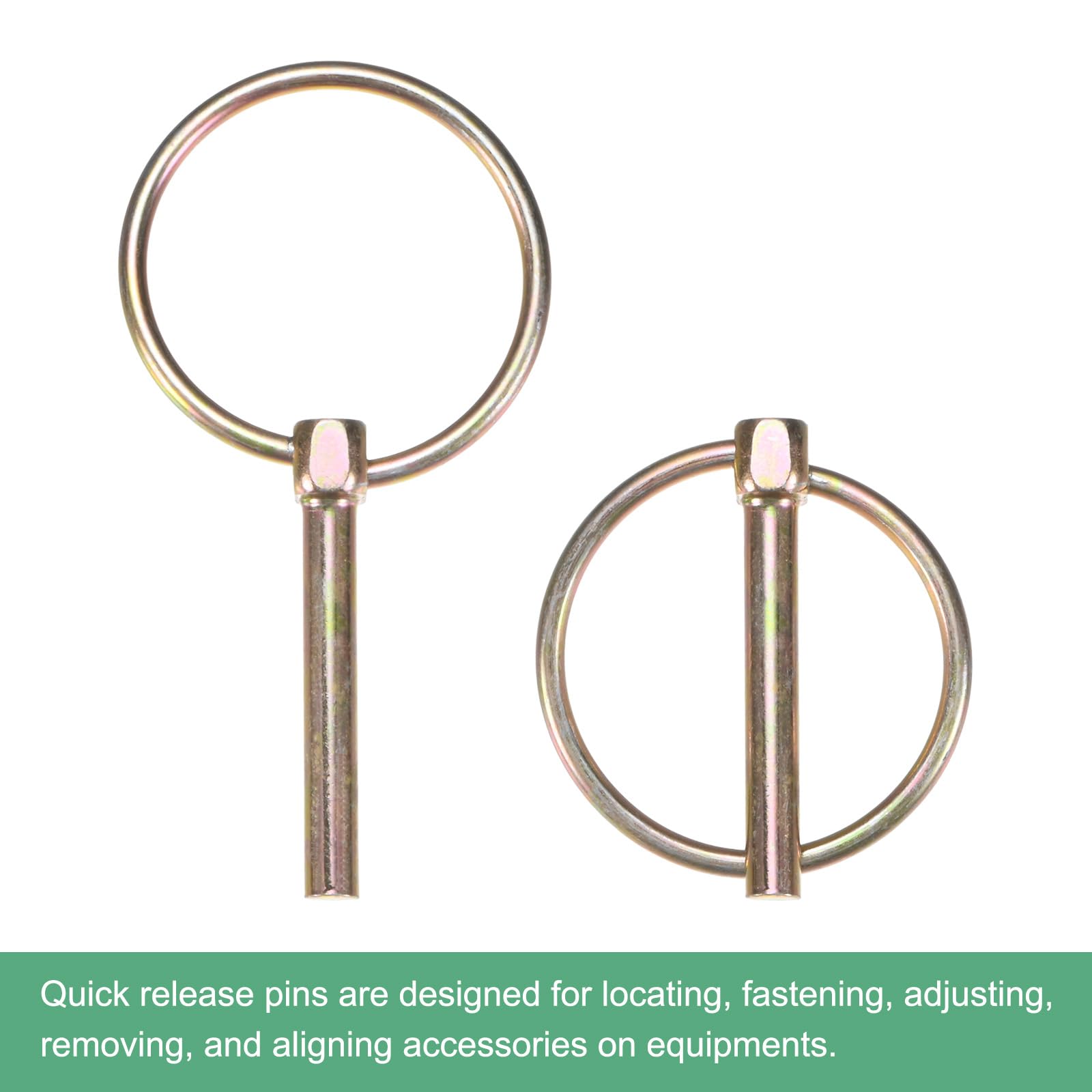 M METERXITY 6-Pack 11/64" Linch Pin with Ring - Image 4