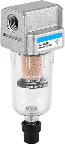 Filtro de compresor, filtro de aire de partículas de línea de aire de trampa de humedad, reemplazo ligero para compresor