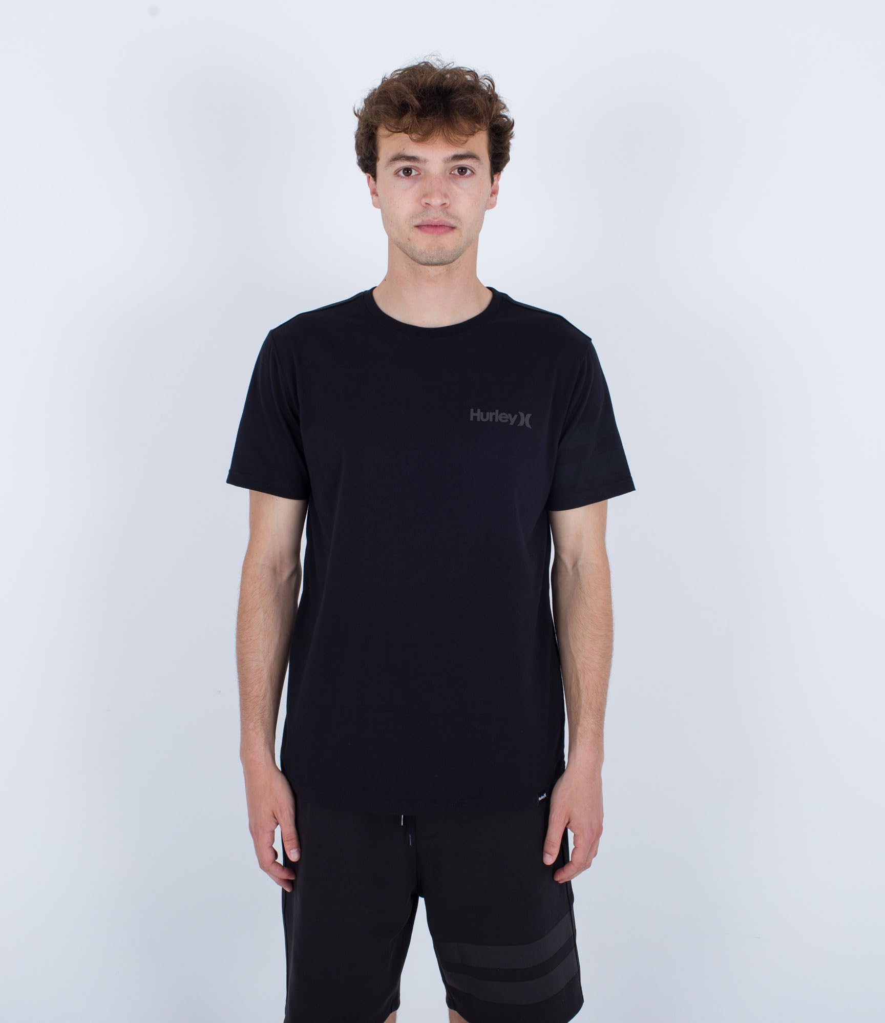 Hurley T-Shirt Short Sleeve Men - Oceancare Block Party Black