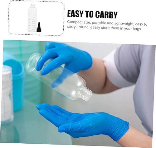 Miniatura 2 de 10pcs Plastic Dropper Bottles Measured Tips Squeezable Liquid Containers for Essential Oils Travel-friendly Design Leak and Reusable for Home Salon