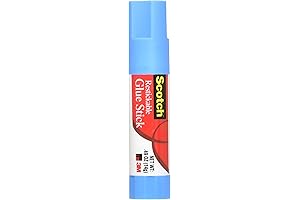 Removable Restickable Glue Stick for Easy Repositioning, 2-Pack with Bonus Pen