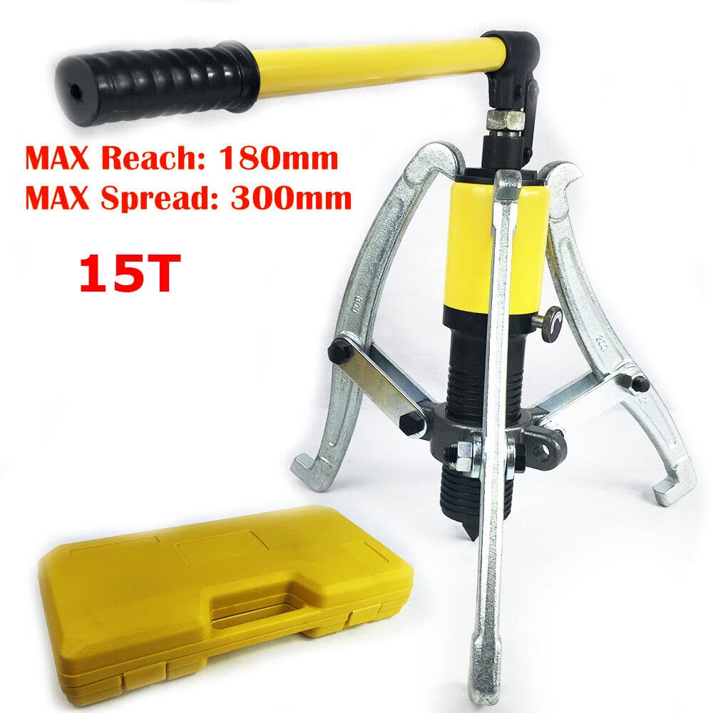 Extractor hidráulico profesional de 15 t, 180 mm Maxhydraulische Radnaben Polrad 3-Arm Lagerabzieher Wheel Bearing Puller,Für Anwendung,Agricultura, Machine