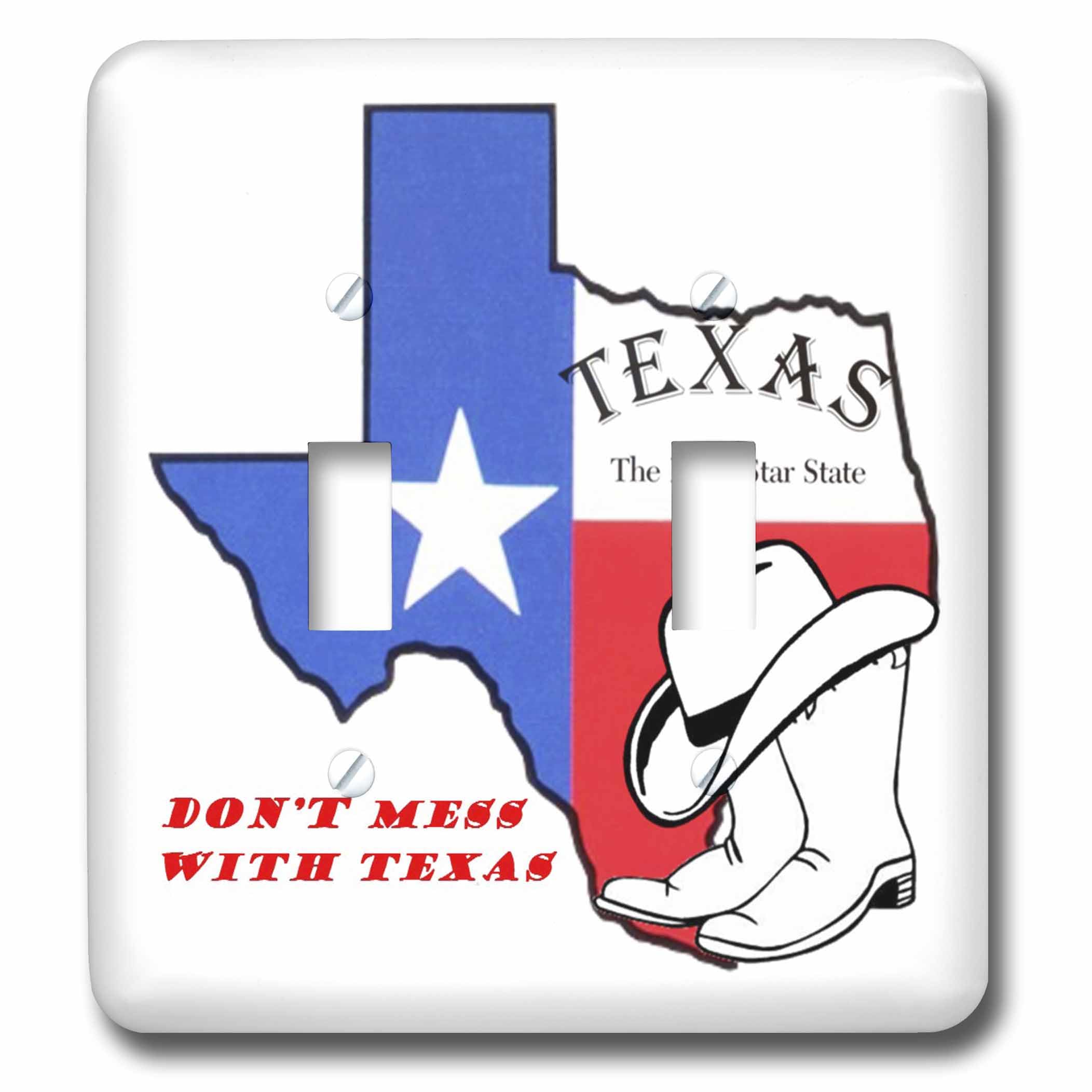 Interrupteur à baïonnette Do Not Mess with Texas pour rénover vos murs