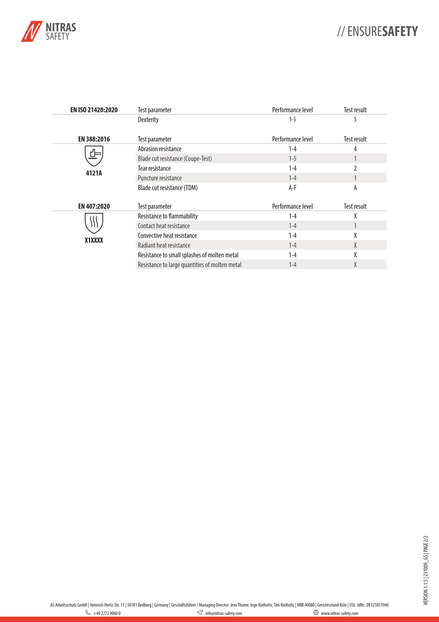 Nitras 8810 Flex Fit K (12 par) rękawice robocze - rękawice ochronne do pracy - EN 388 - szare/czarne (11)