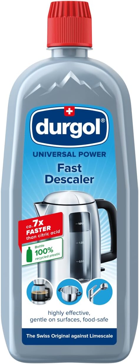 Universal Power Fast Descaler for Coffee Machines, Shower Heads, Pots, Kettles and Water Tap Filters, All Purpose Decalcifier and Limescale Remover, 750ml