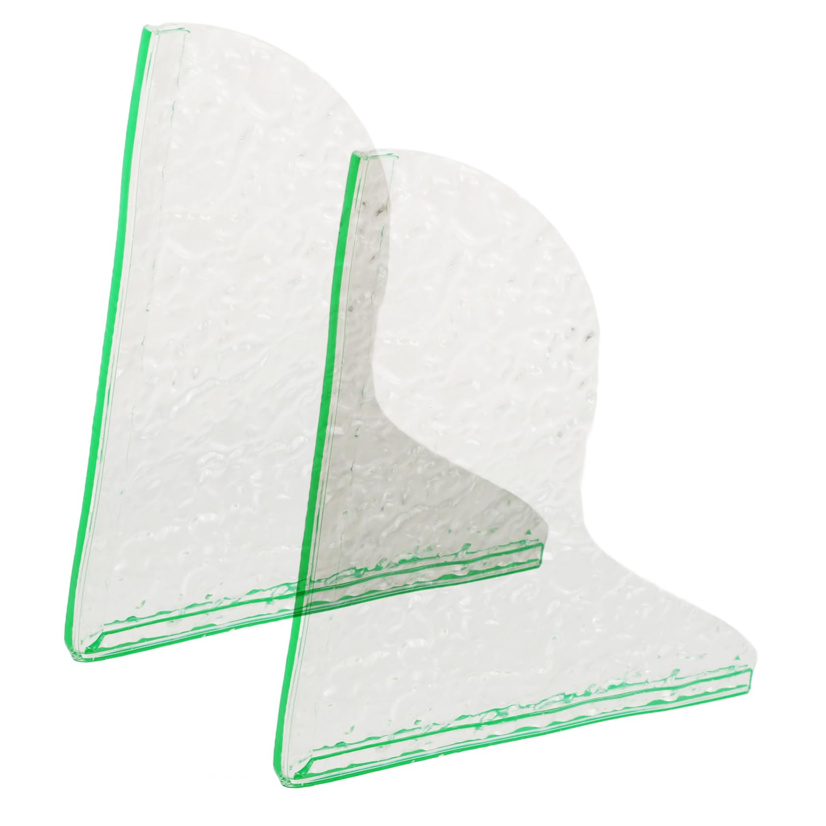 GLEAVI 2Pcs Shower Splash Guards Water Drip Blocker for Bathtubs Sinks Splash Protection Easy Installation Design