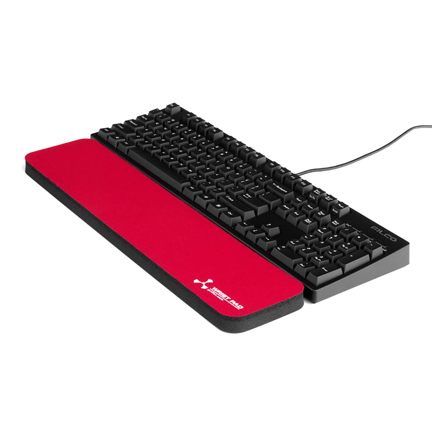 Grifiti Fat Wrist Pad 17 Red 4 X 17 X 0.75 Inch Wrist Rest for Standard and Mechanical Keyboards New Materials