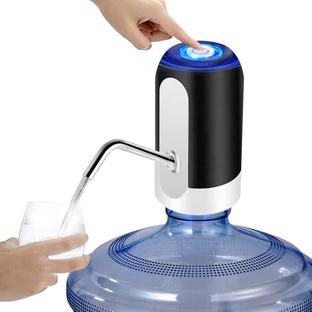 skyzone Automatic Water Dispenser Pump with USB Charging - Compatible for 5L to 20 L Can, Lab Tested (Black) (B07QBF7MB2) Amazon Price History, Amazon Price Tracker