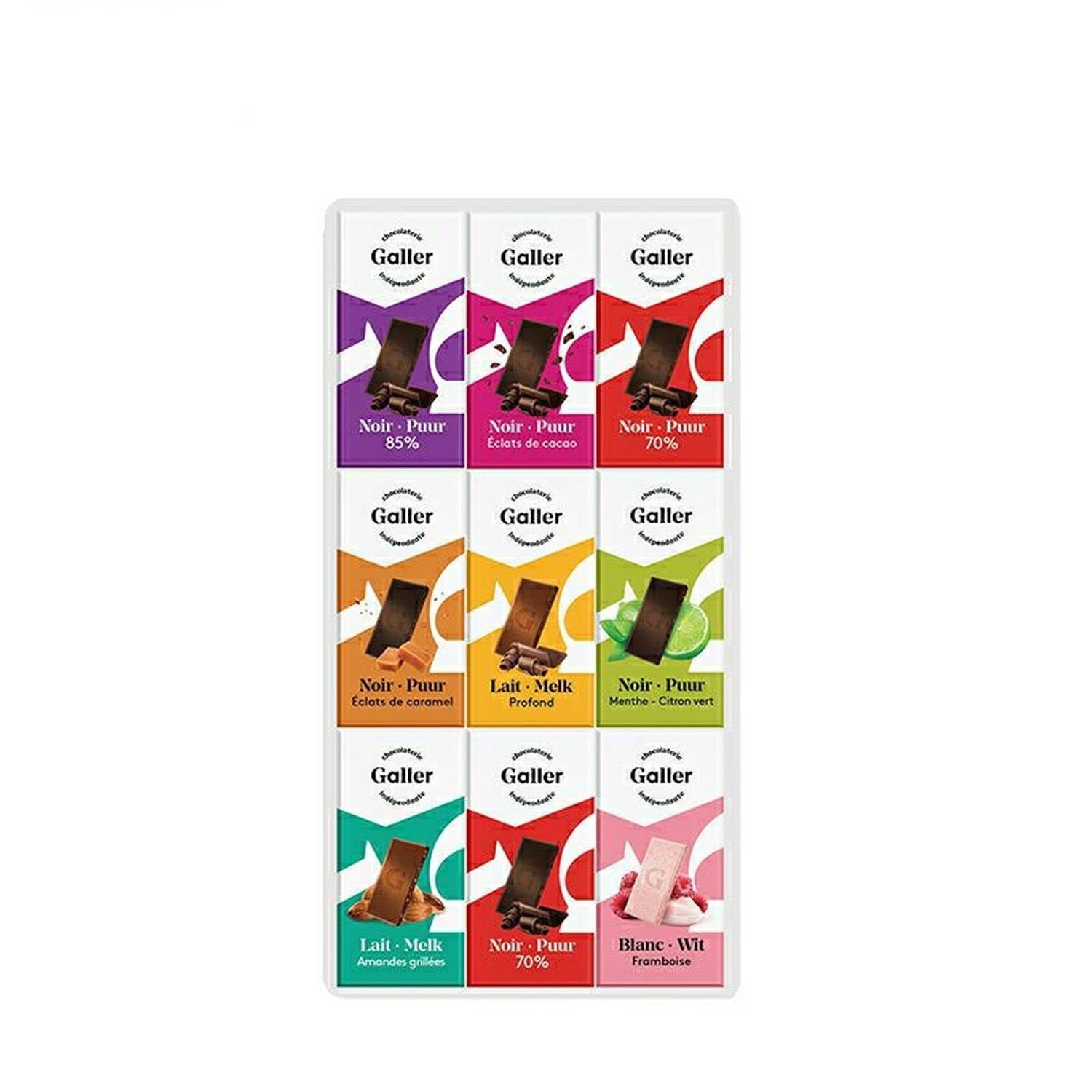 ZEKUNAbrasives Filled with Chocolate Pralines One Bite-filled Mixed Chocolate Products 121g (06)