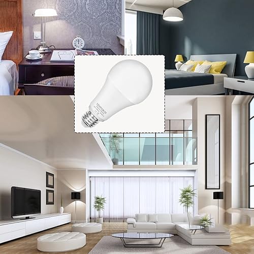 Miniatura 2 de Venforze Bombilla brillante, equivalente a 150 W-200 W, 2500 LM, E26, bombilla LED de 23 W, blanco cálido, 2700 K, A21, no regulable, paquete de 2