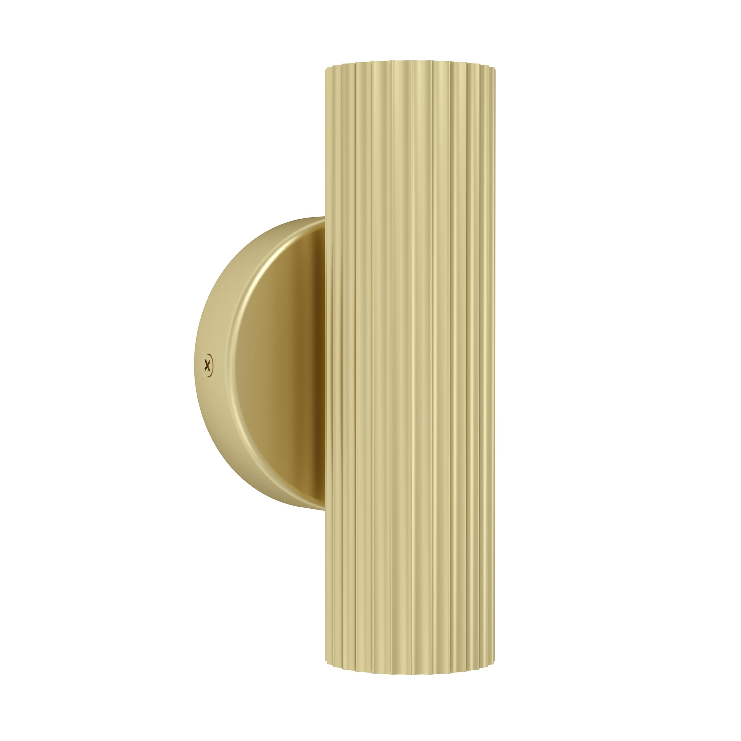 Eglo Bedside wall Light Portillo, Indoor lamp with uplight and Downlight, indirect Bedroom and Living Room Lighting, Metal in matt Brass, GU10