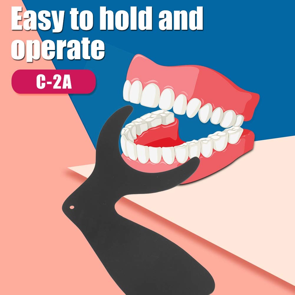 Dental Autoclavable Orthodontic Photographic Contraster Dental Contrast Intraoral Photographic Black Background Board Mirror For Taking Oral Photo