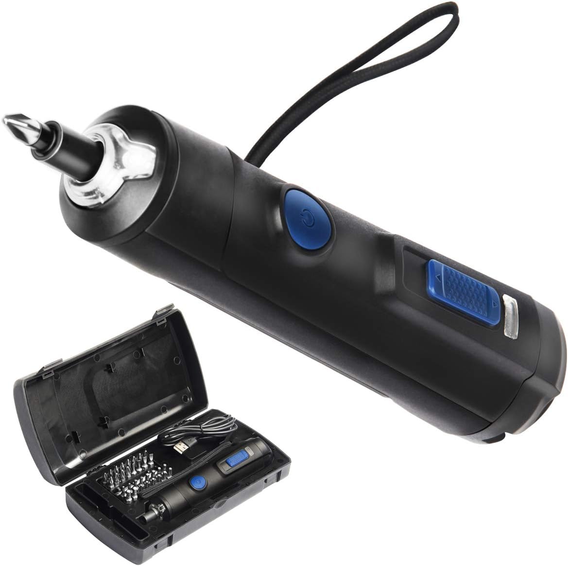 Rechargeable 4V Cordless Screwdriver, Prostormer Palmsized