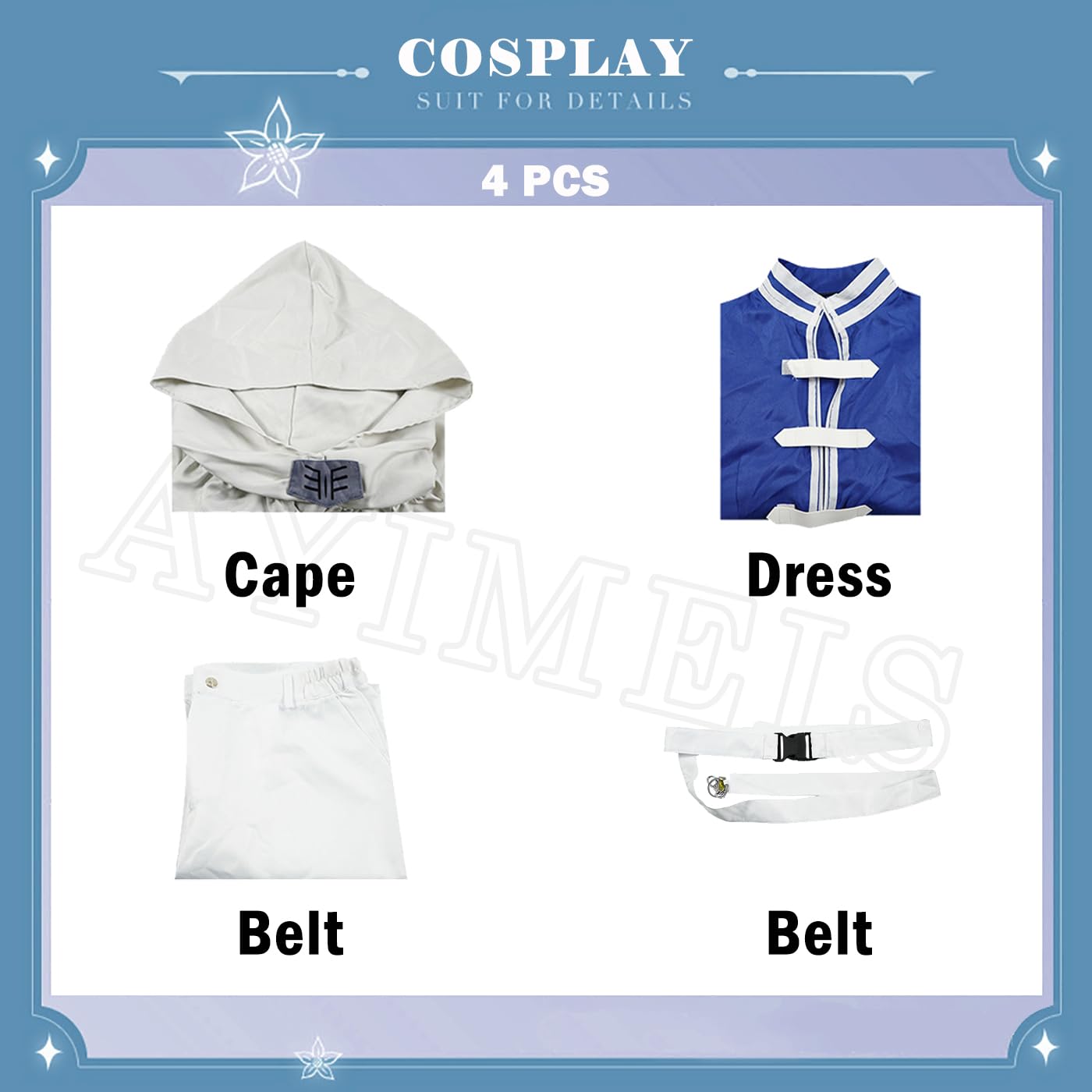 Himmel Cosplay Costume Completo con Parrucca Anime Frieren at the Funeral Outfit Frieren Cosplay Himmel Costume Natale Festa Halloween Carnevale Party Stage Performance Adulti XS-3XL