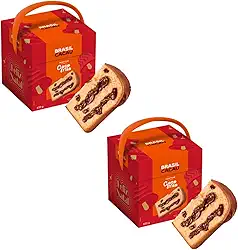 Panetone Trufado Gato Mia 630g Kit com 2 Unidades Brasil Cacau