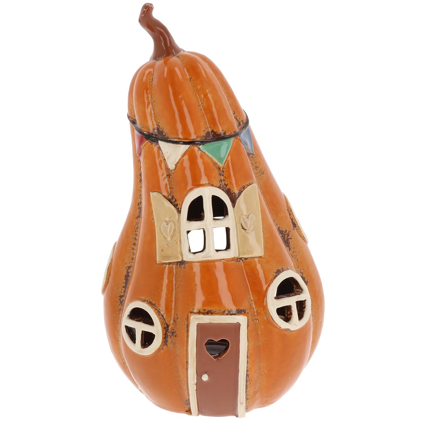 Shudehill Giftware Squash House Village Pottery Ceramic Fantasy Houses - Pumpkin, Squash, Toadstool & More! (Squash House)