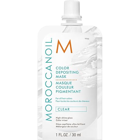 Moroccanoil High Shine Gloss Tone Enhancing Dramatic Repair Hair Mask Infused With...