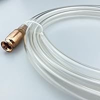 Vista 5 de Bomba de Manguera de Sifón, Bomba Manual de Transferencia de Combustible para Gasolina Gas Aceite Combustible Petróleo Diésel Fluido Agua, Tubería