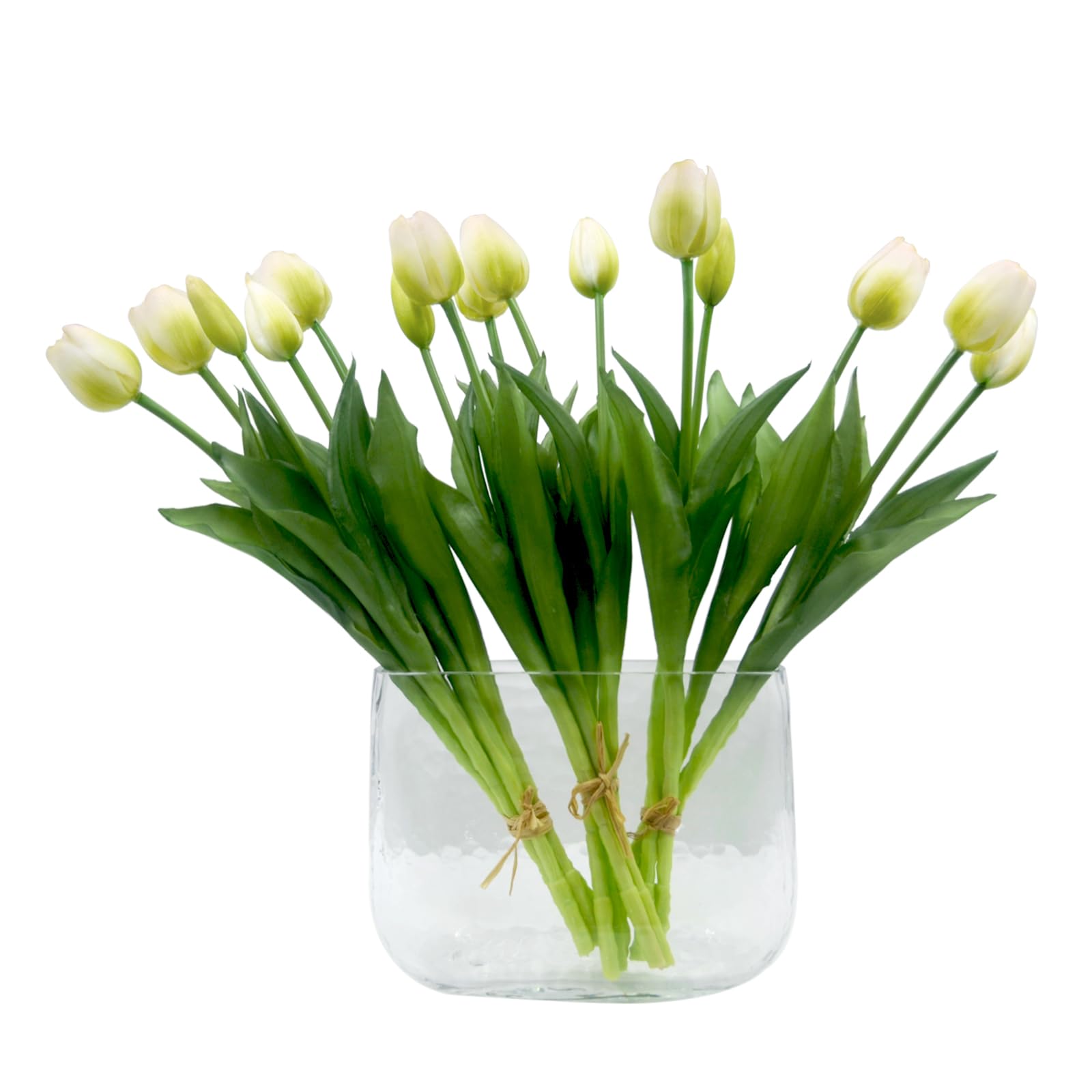 15-Piece Real Touch Latex Tulip Set