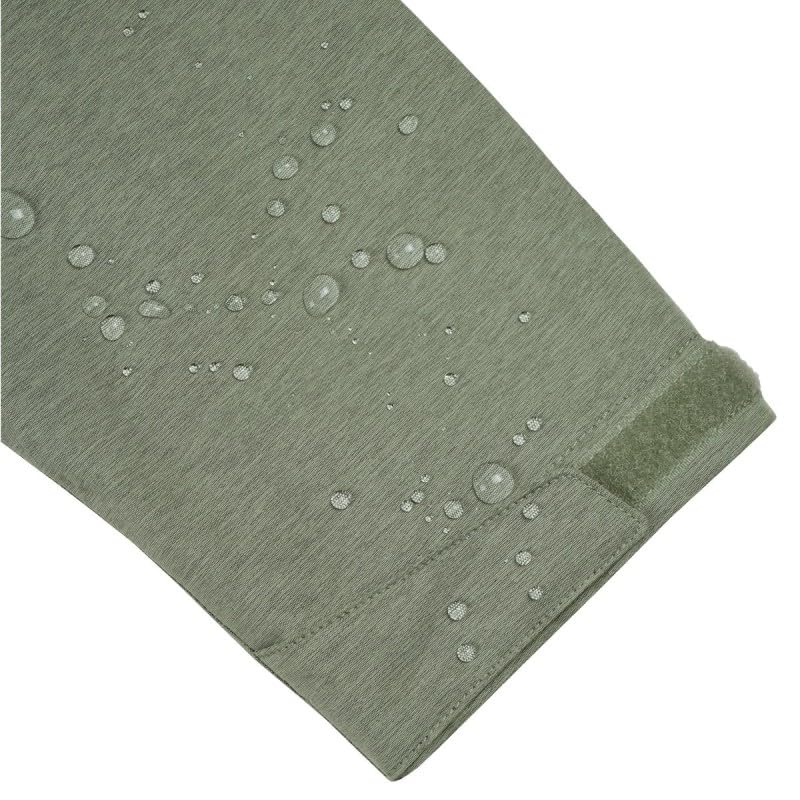 Icepeak AALEN - Chubasquero para hombre, 100% poliéster, capucha extraíble, impermeable, senderismo y exterior, verde claro, 50