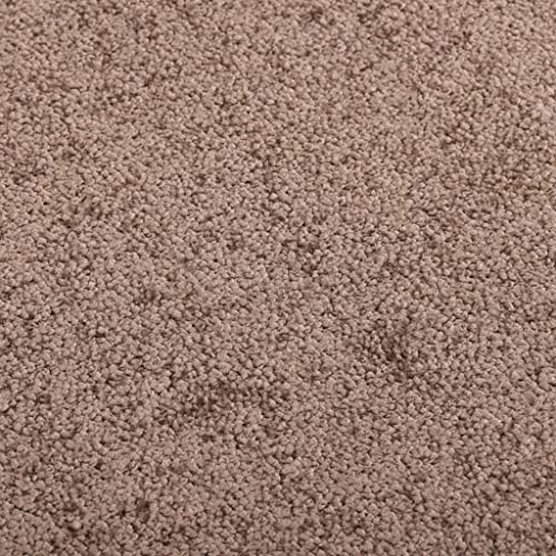 Paillasson 100% polypropylène marron 80x120 cm à envers vinyle robuste - 6