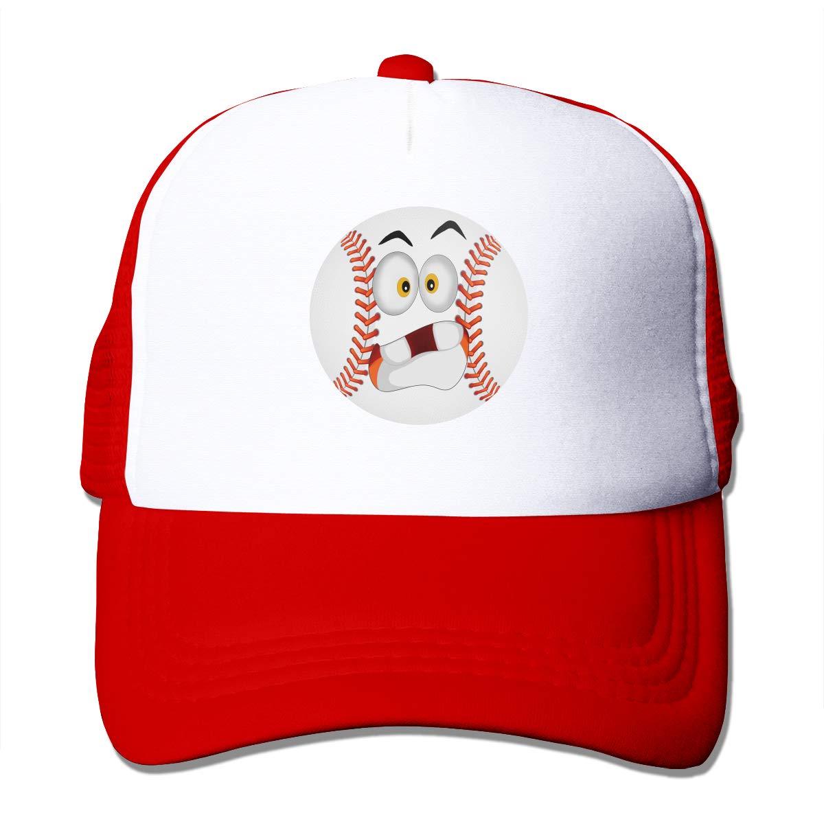 AiguanHockey Player Toothless Smile Sun Protection Adjustable Caps Cooling Mesh Hat Black